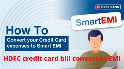 hdfc credit card smart emi process|hdfc credit card payment emi.